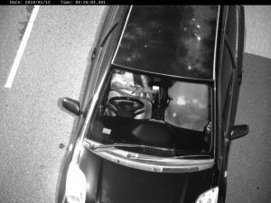 This Jan. 12, 2019, photo captured by a Mobile Phone Detection Camera and released by Transport for NSW shows a driver using a mobile phone while driving in Australia. Australian state New South Wales is attempting to persuade the public to put down their smartphones while driving by rolling out cameras to prosecute distracted motorists. New South Wales Roads Minister Andrew Constance said on Monday, Sept. 23, 2019, Australia’s most populous state was the first jurisdiction in the world to use such technology to punish drivers distracted by social media, text messages or phone calls. The government intends to roll out 45 Mobile Phone Detection Cameras across the state by December, he said. (Transport for NSW via AP)