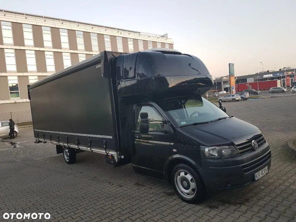 Volkswagen T5 z zabudową na 12 euro palet , kurnikiem i